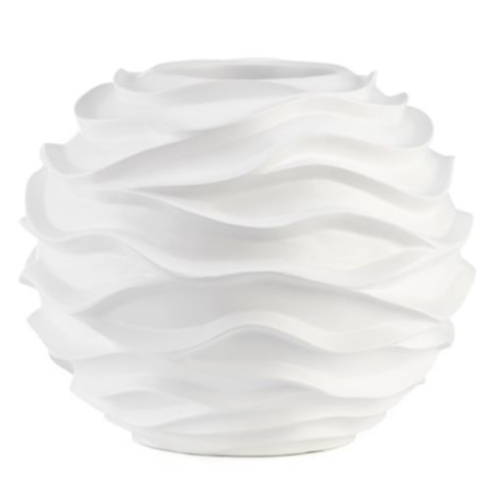 Stunning white vase